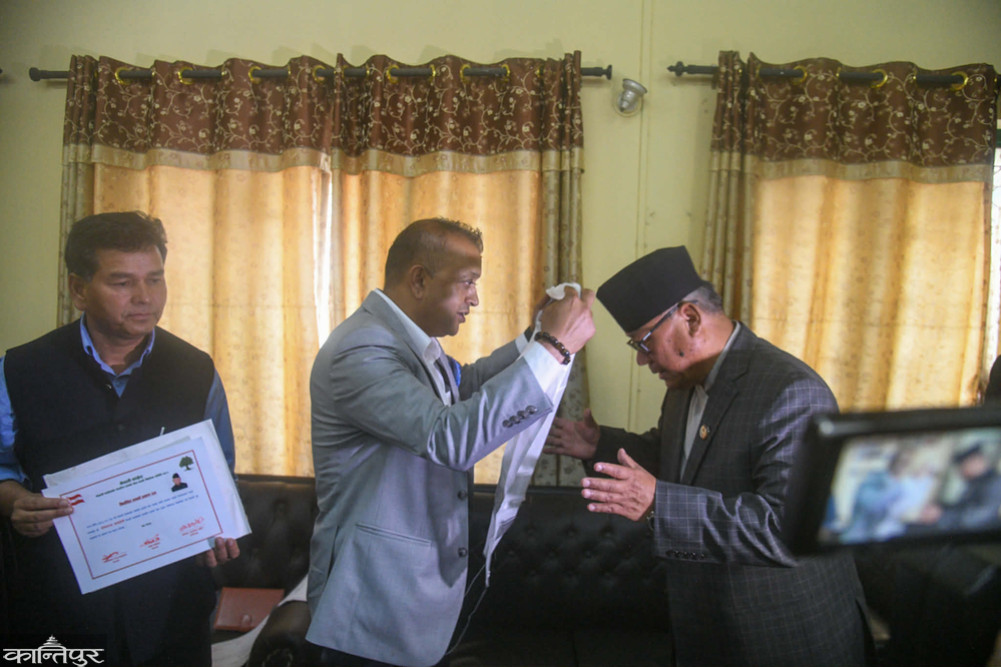 Bhishma Raj becomes leader of the Nepali Congress parliamentary party