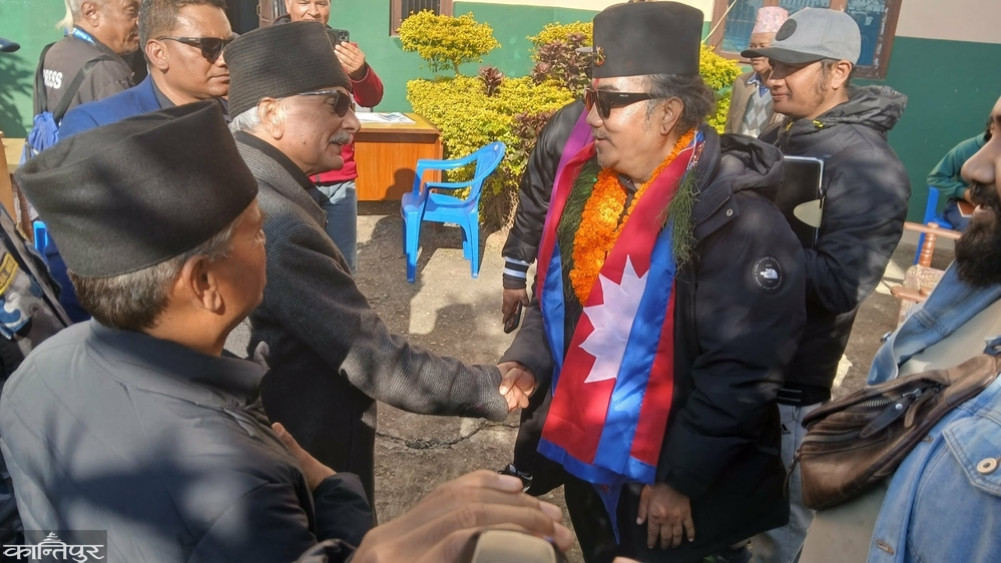 A different scene seen in Gorkha during nomination registration