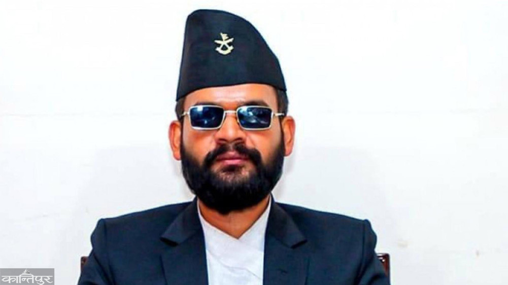Balendra Shah submitted a written statement to the commission