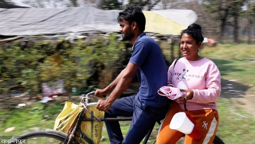 Raveena, who has been deployed on the election front from 'Yudh'