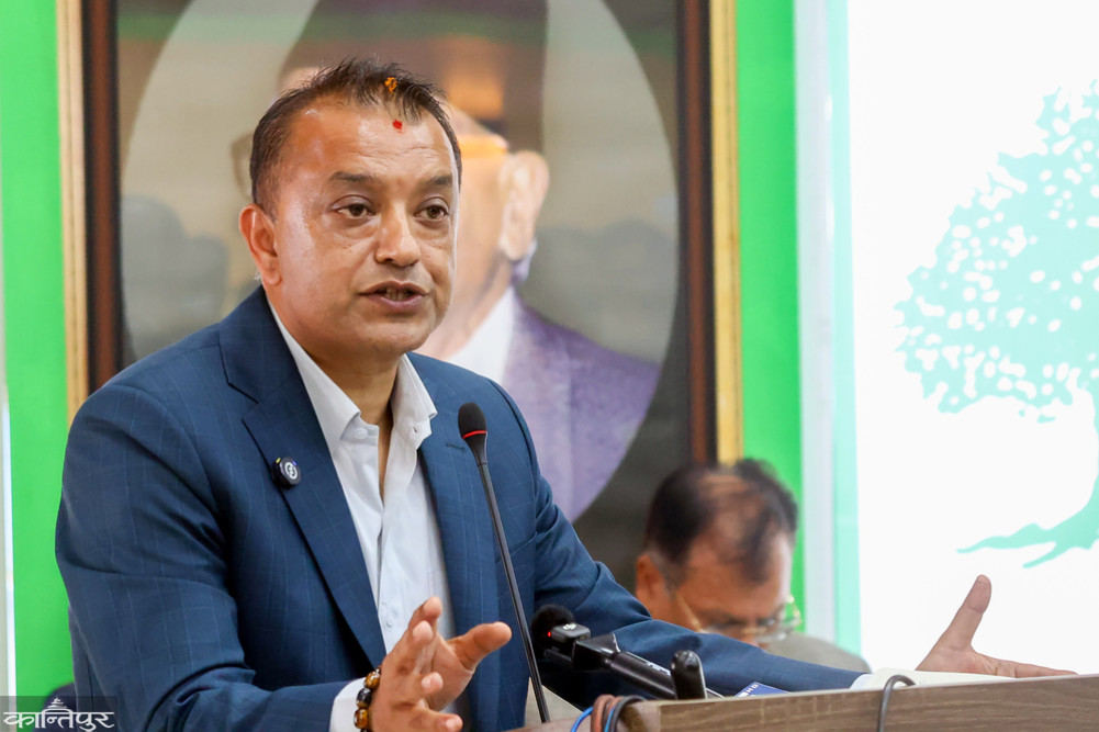 Congress President Thapa becomes active, proposes to hold general convention in the last week of Bhadra