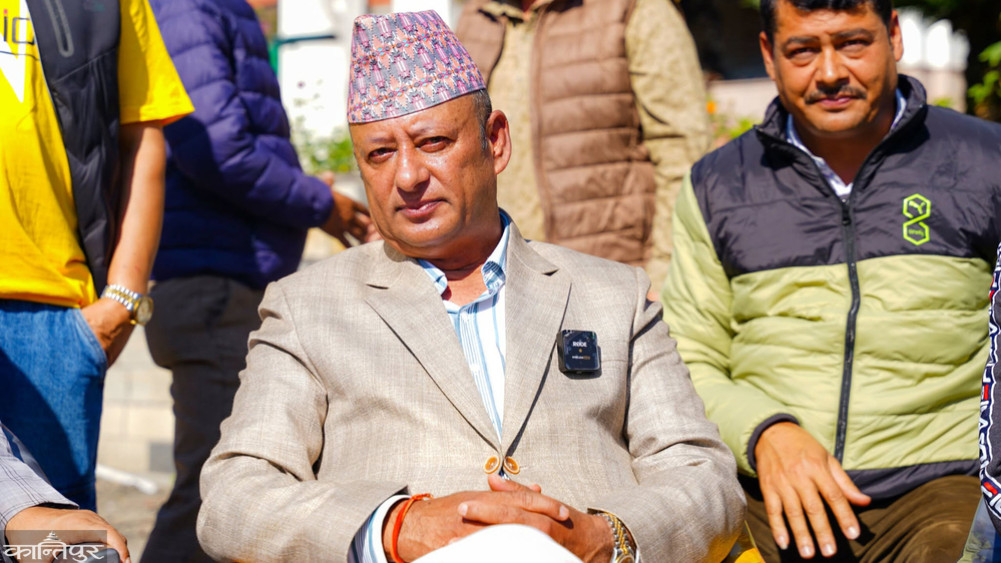 Former Minister Deepak Khadka arrested