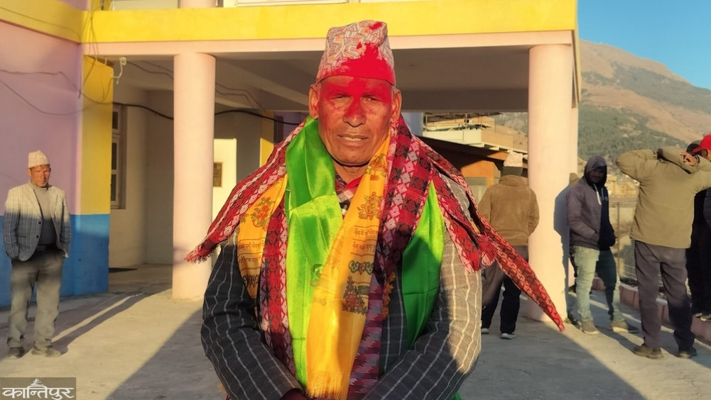 Congress candidate from Jumla, Shahi, says, 'My victory is in the trust of the people of the land'