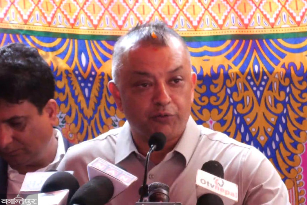 Congress does not accept forming a three-party government in the province: President Thapa
