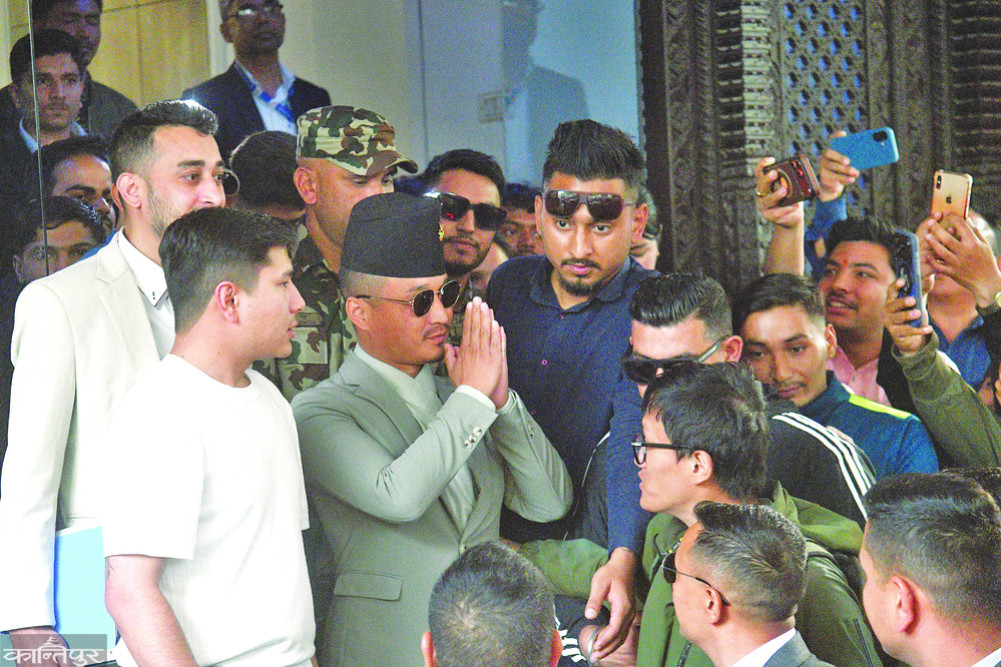 Gurung, who left the post of Home Minister within 27 days, used to say he would not spare anyone, but he himself found himself under investigation.