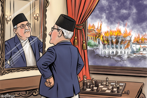 Oli's political rise, exercise of power, and downward journey