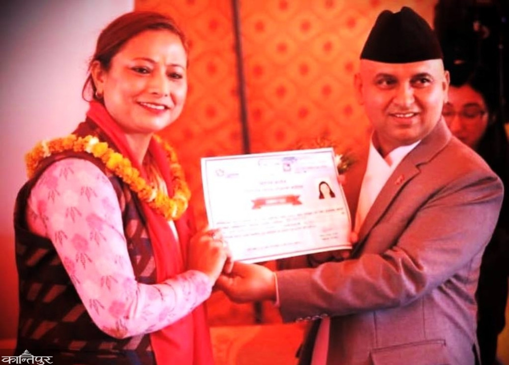 Political awareness and social background allowed Manju to travel to Parliament