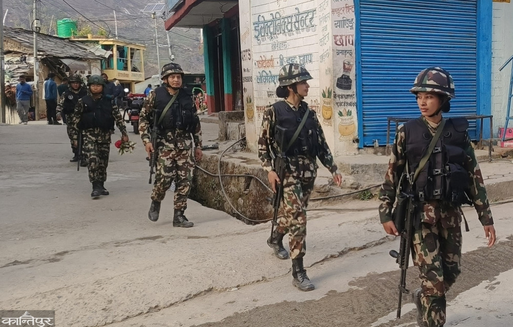 This time, the army is responsible for transporting the ballot boxes to the counting center.