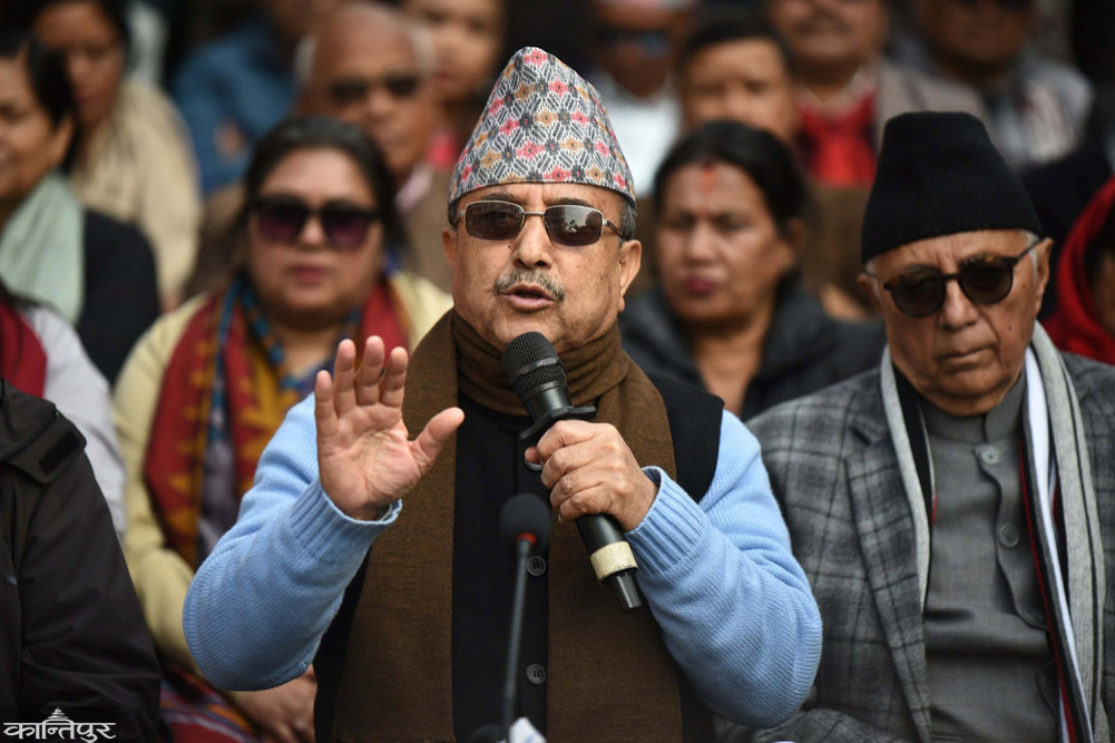 Congress's disciplinary committee warned Khadka