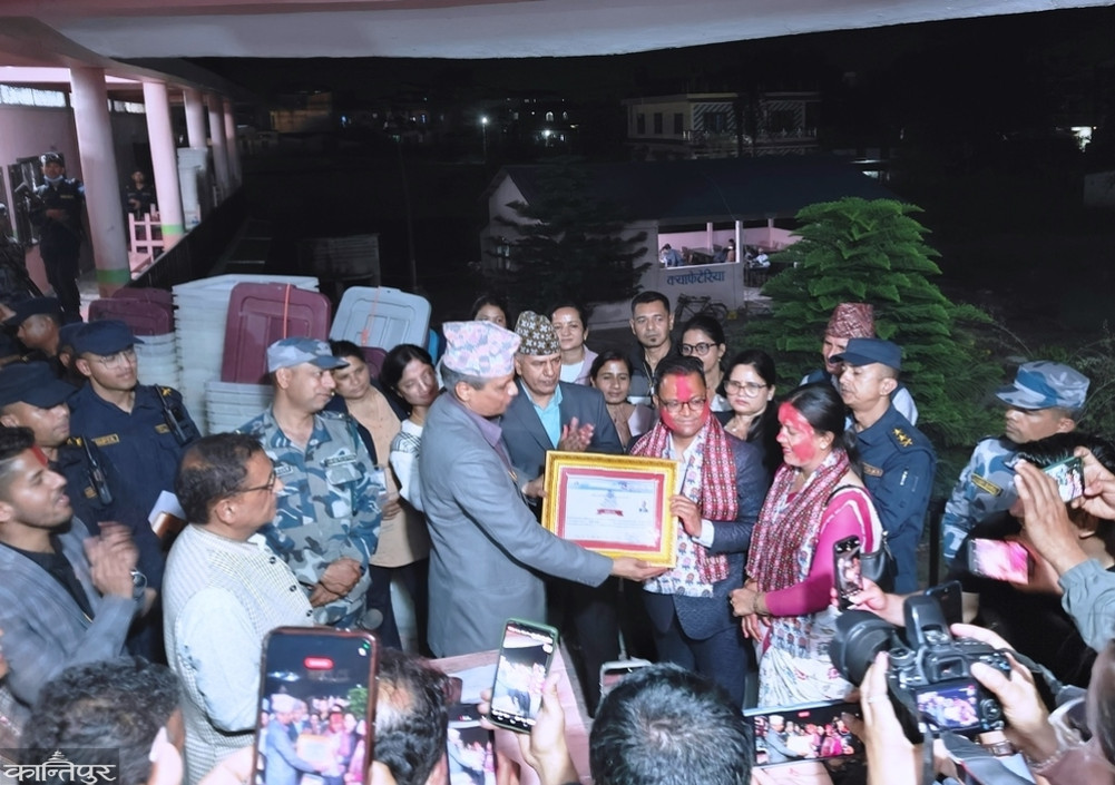 Congress' legacy collapses after 34 years in East Nawalparasi-1, RSP's Rajan Gautam wins