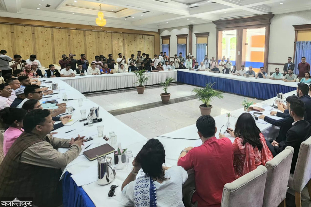 RSVP Central Committee meeting continues under the chairmanship of Lamichhane