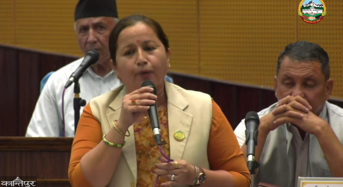 Chief Whip Dhakal urges MPs not to behave rudely