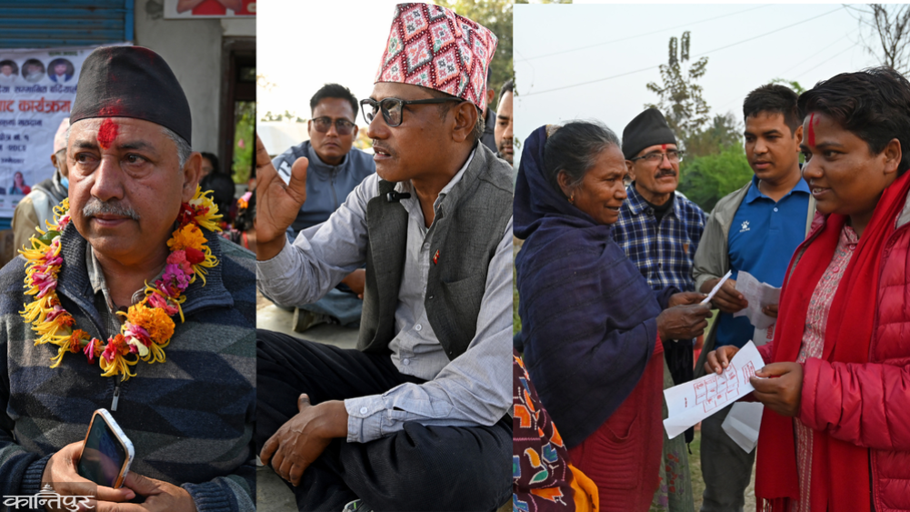 Promises from distribution of red documents to construction of helipad in Bardiya