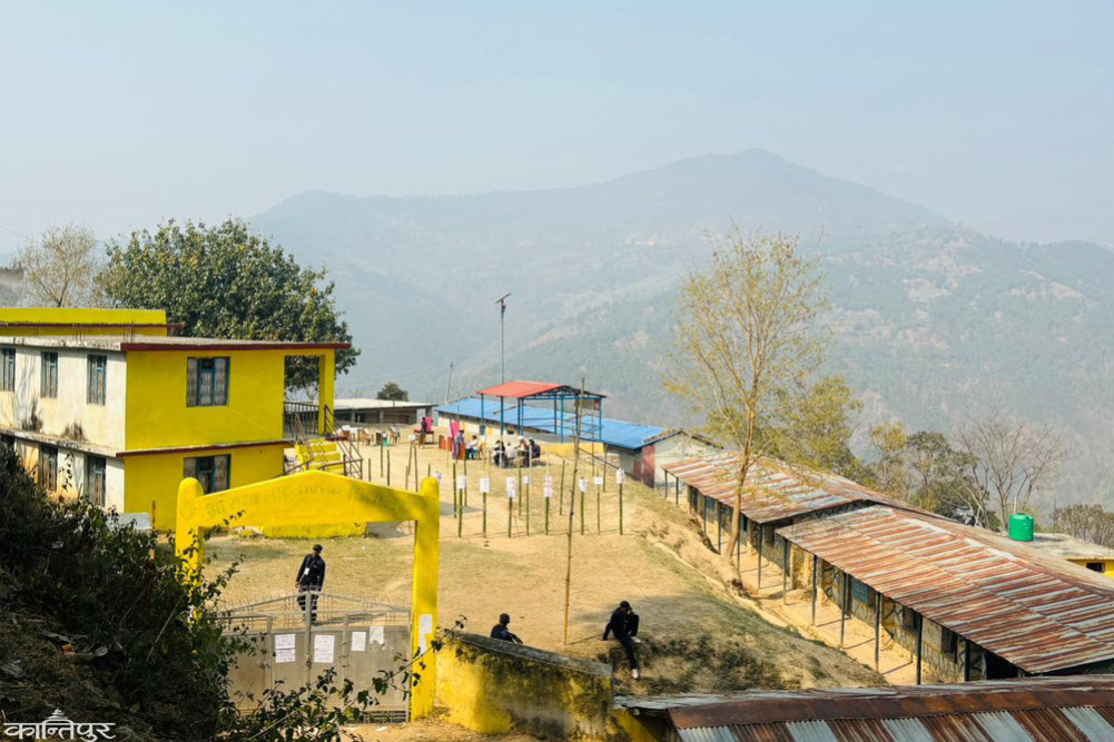 Many polling stations in Achham deserted after 2 pm