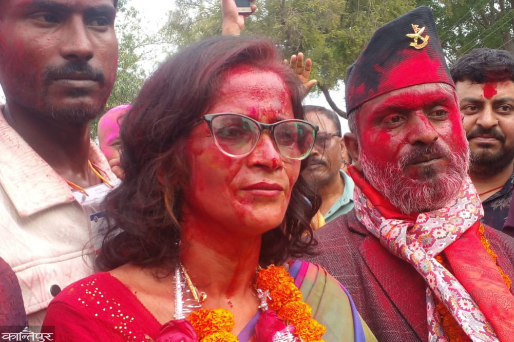 Asha Kumari Jha of Rashtriya Swayamsevak Sangh (RSS) wins in Morang-5