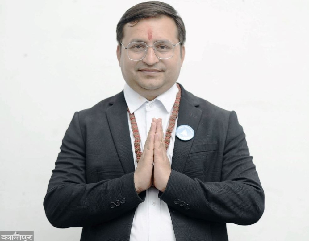 Yagyamani Neupane of the Rashtriya Swayamsevak Sangh (RSS) wins in Morang-2.