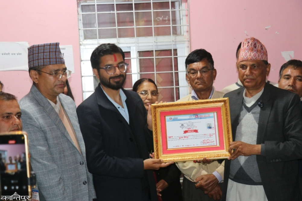 RSP's Sushant Vaidik wins in Pyuthan