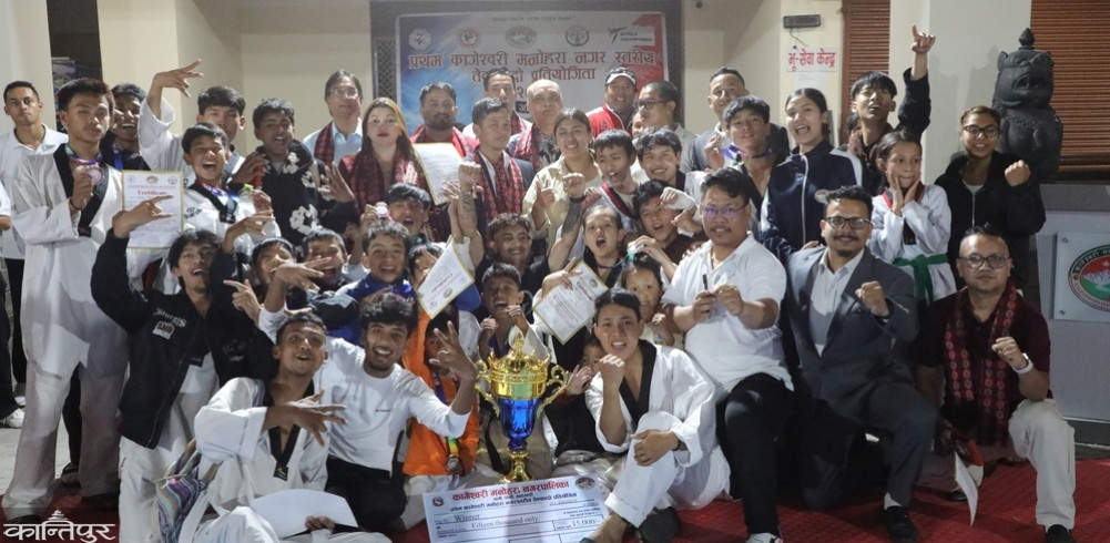 Yansub team champions in municipal level taekwondo