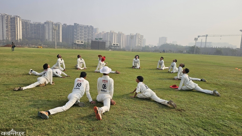 DCA's teenage cricketers learning in Mumbai