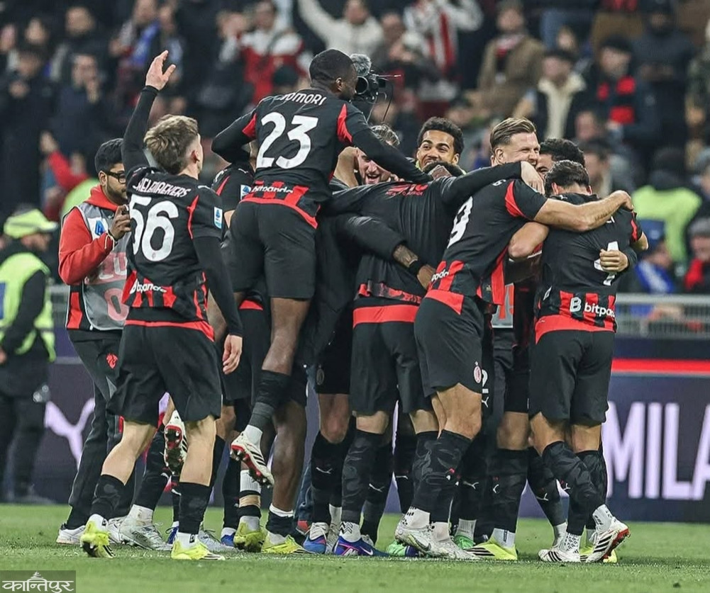 Milan derby win