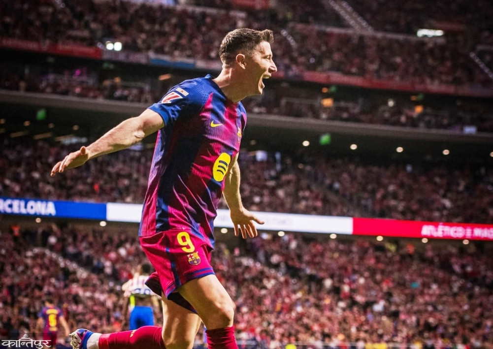 Barcelona lead the table by seven points