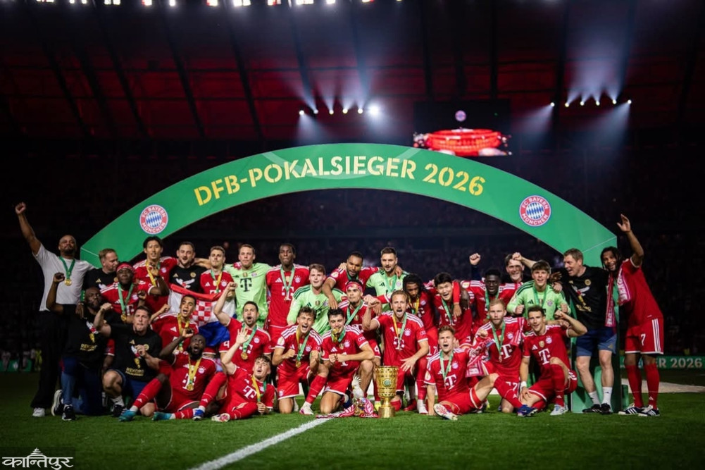 Bayern won the German Cup