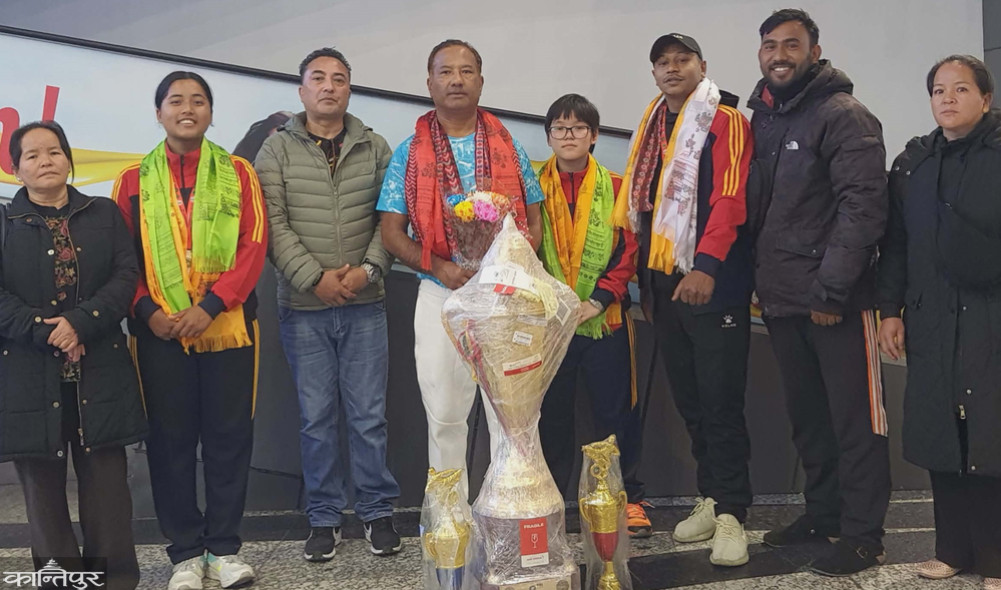 Wadorio karate player wins three gold medals