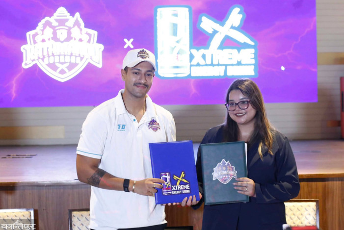 Kathmandu Gorkhas and Extreme Energy Drinks sign agreement