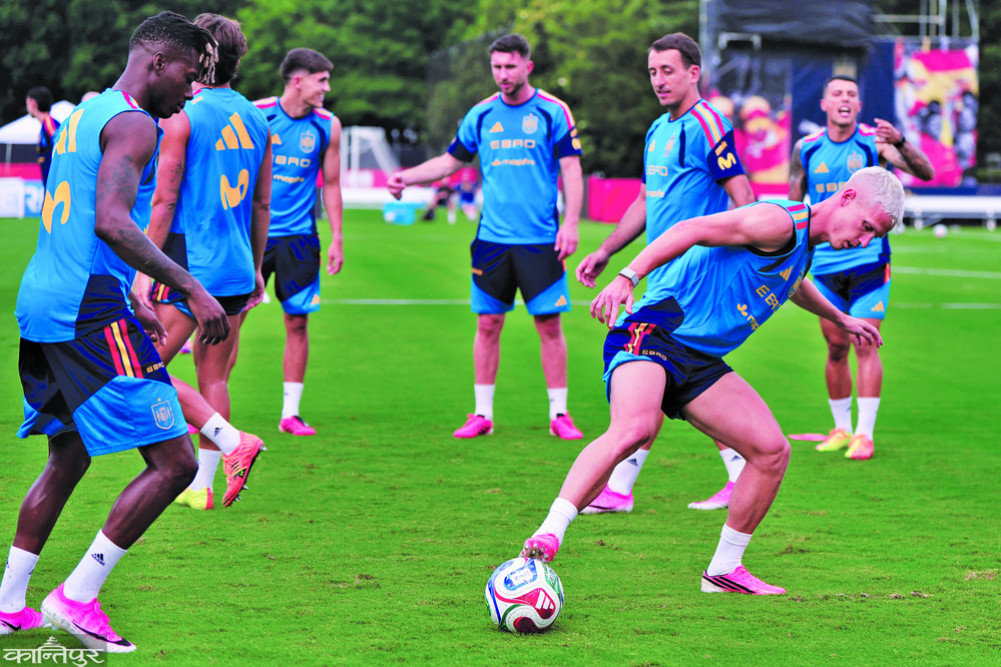 Spain preparing a full team