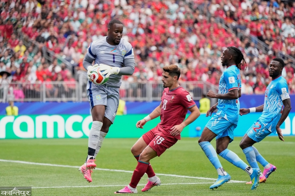 Football hopes of the war-torn Congolese people