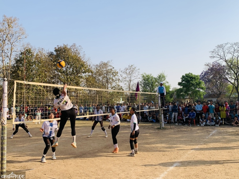 Rupandehi wins Lumbini Province Chief Minister's Cup women's volleyball title