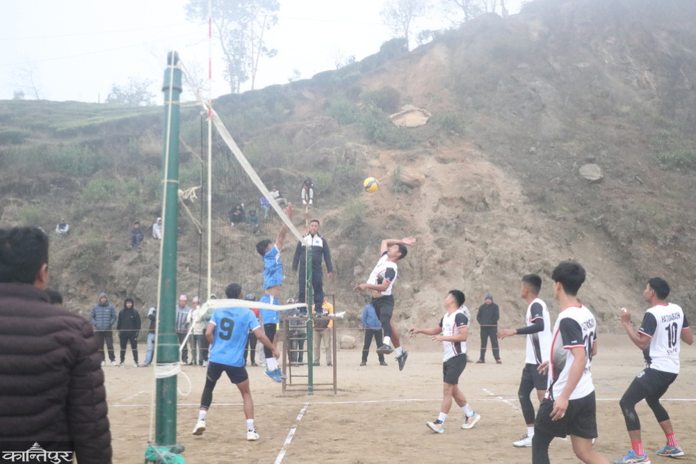 Ram Navami Cup Volleyball begins in Hilla