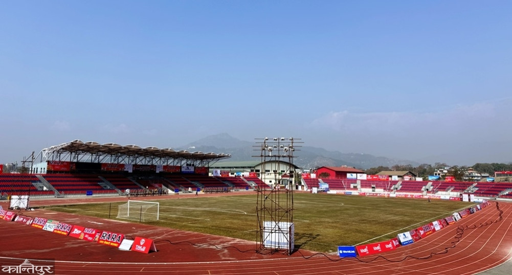 Football under floodlights in Pokhara from today, hosts Sahara and Hong Kong clash in the opening of the Aha-Rara Gold Cup