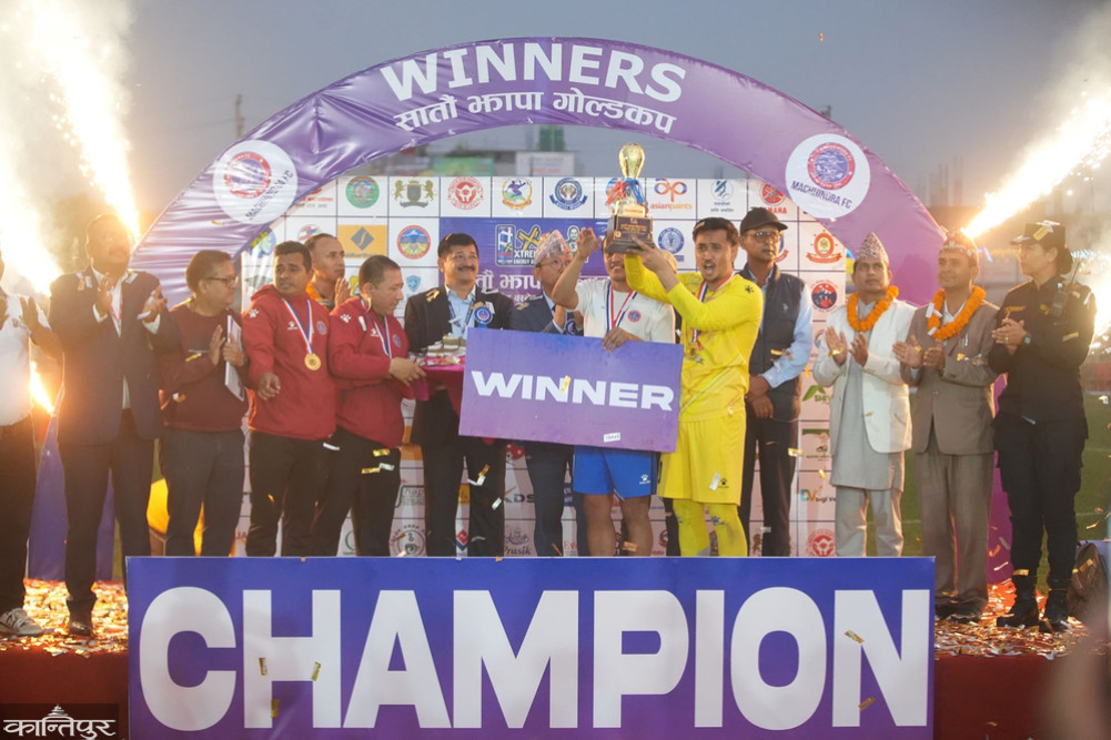 Machhindra Jhapa Gold Cup Champion
