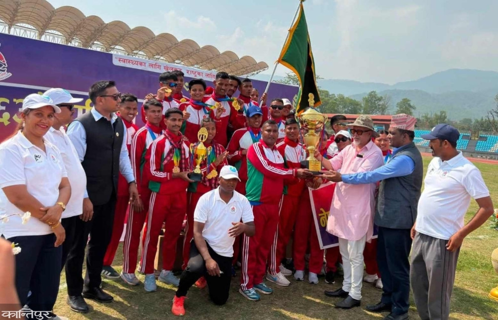 Army wins national athletics title with 17 gold medals