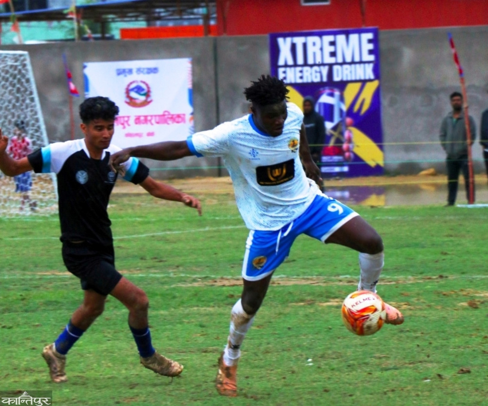 Kohalpur Gold Cup: Nigerian team wins over Karnali