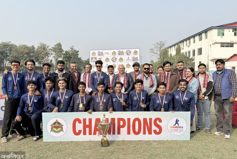 Biswa Adarsh wins the Model Super Cup Cricket title