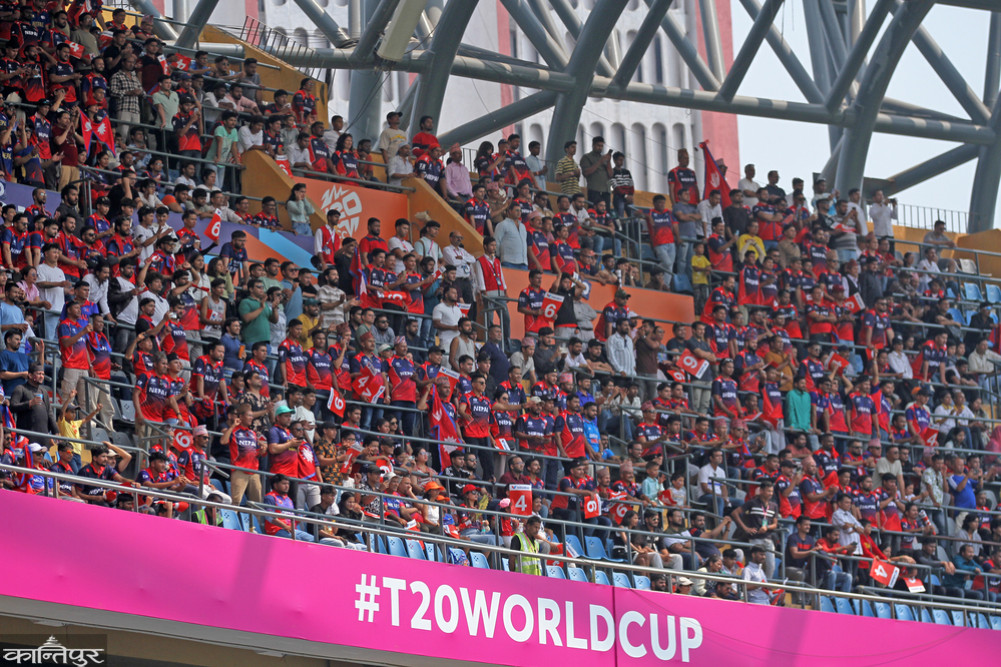 West Indies and Nepal match in pictures