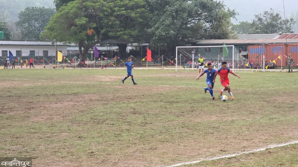 Gorakh Bahadur Gana makes a winning start in the Madhya Pritanapati Trophy competition