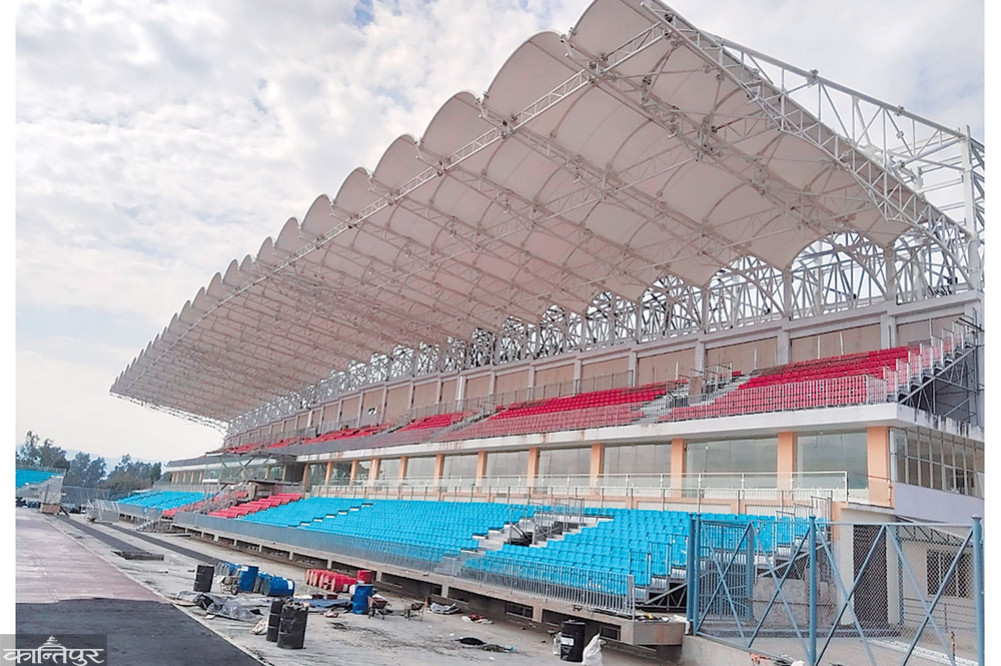 Construction of Karnali Stadium still incomplete