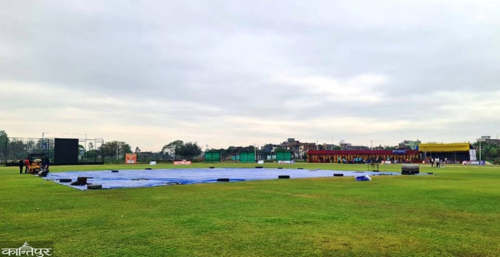 PM Cup cricket halted due to rain after inauguration