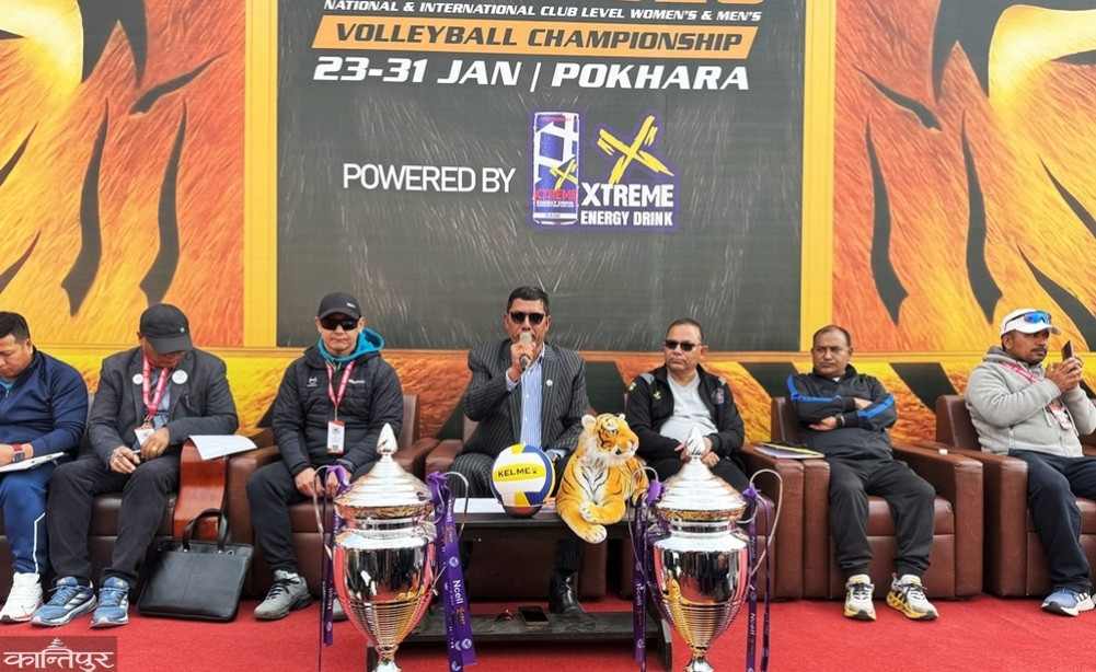 Ncell 6th Tiger Cup Volleyball to begin in Pokhara from Friday