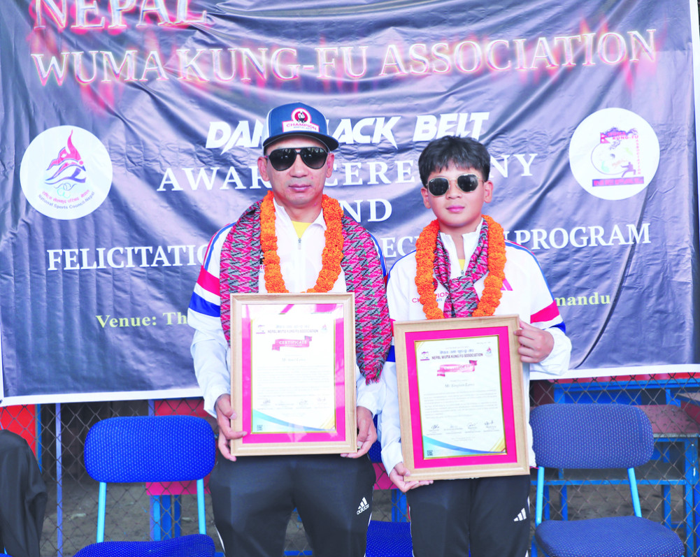 Uma Kung Fu Association honors Bau Chhora
