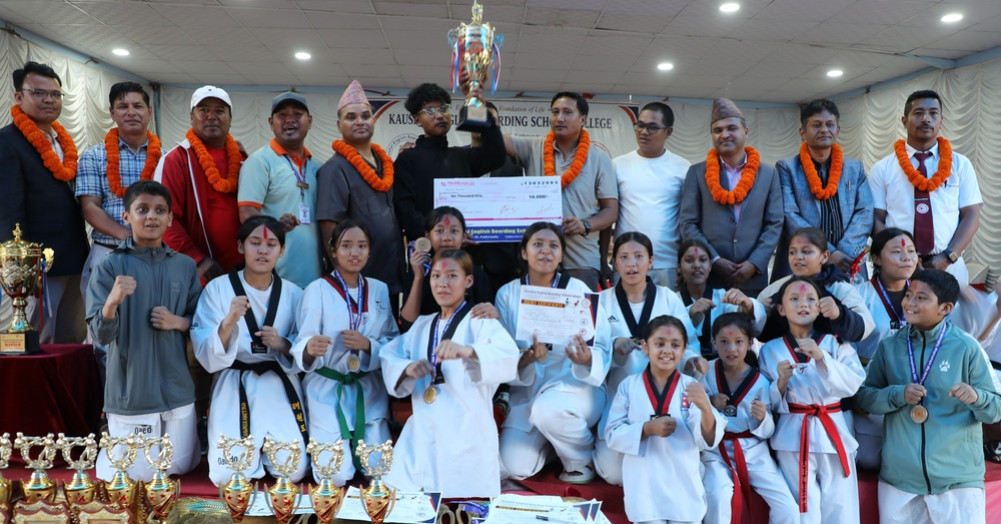 Organizer Kaushal is the champion with seven gold medals.