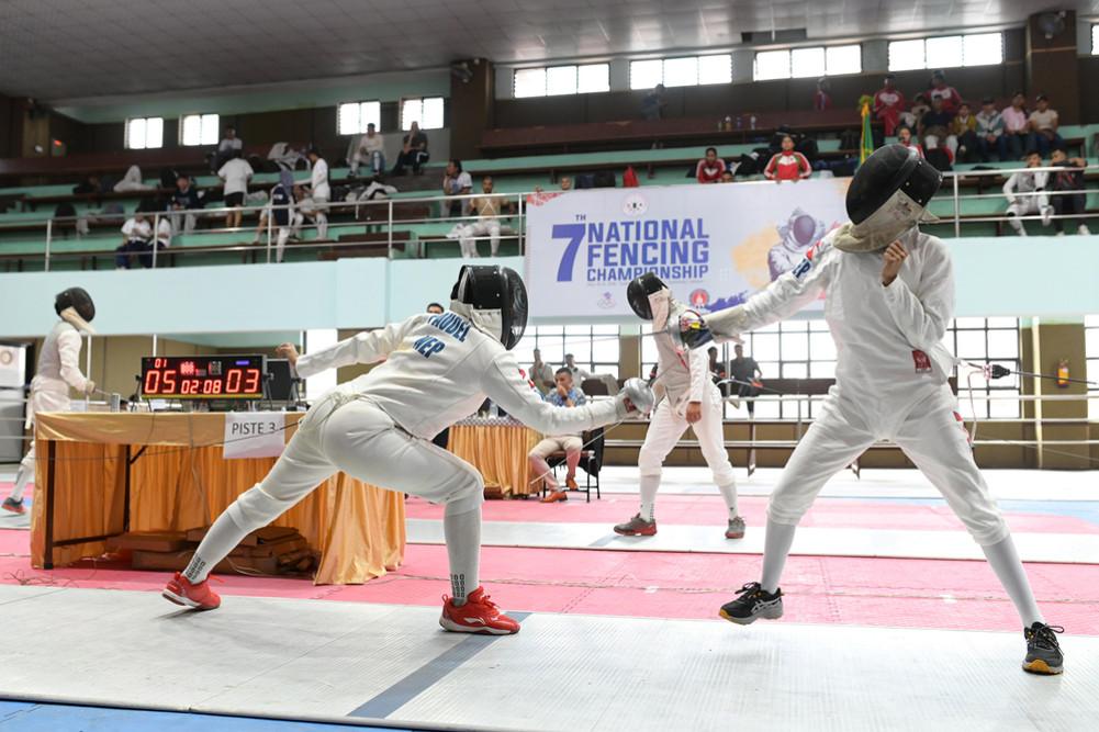 APF and Army win in the 7th National Fencing