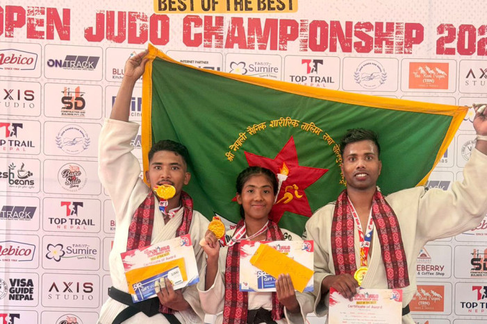 Praveen, Raju and Monika win gold in Judas