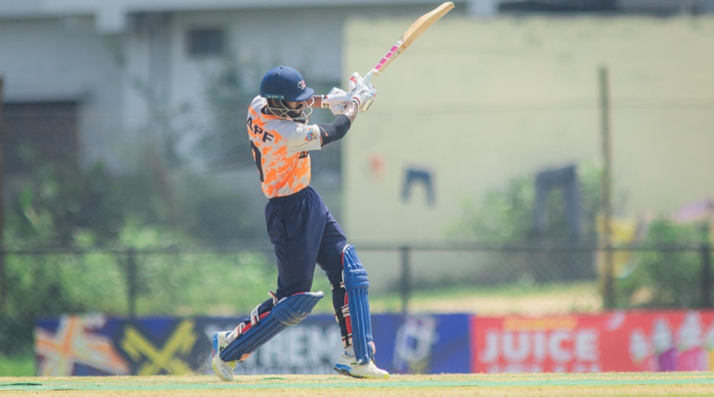 Asif Sheikh's double century sees APF defeat Madhesh by 74 runs
