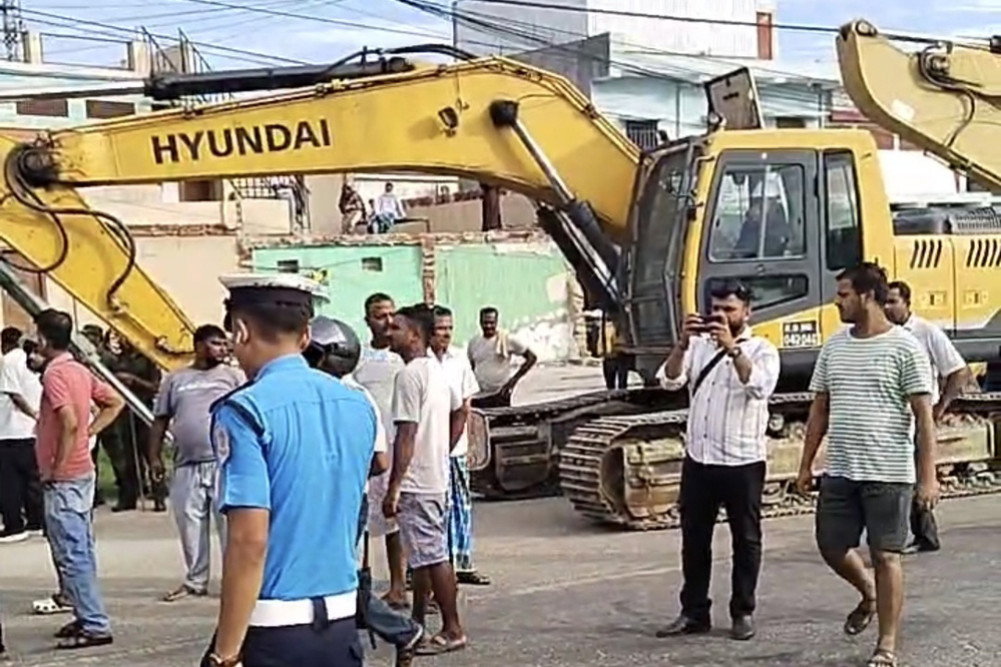 Dozers are back in action in Birgunj
