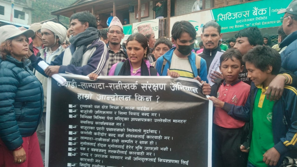 Bajura-Humla border dispute flares up again