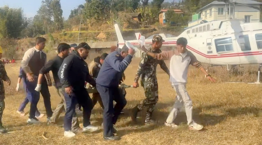 Bus accident in Bhojpur: 23 soldiers injured